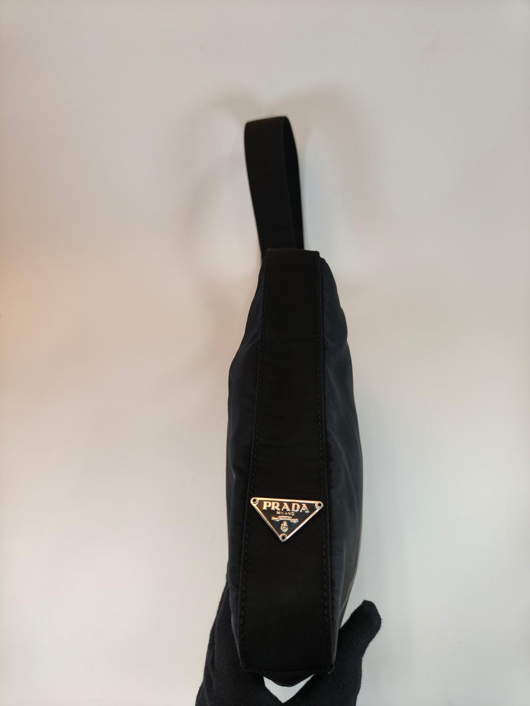 PRADA �ץ�� �ʥ����� ��󥷥������Хå� �֥�å� �����ֹ桧10765