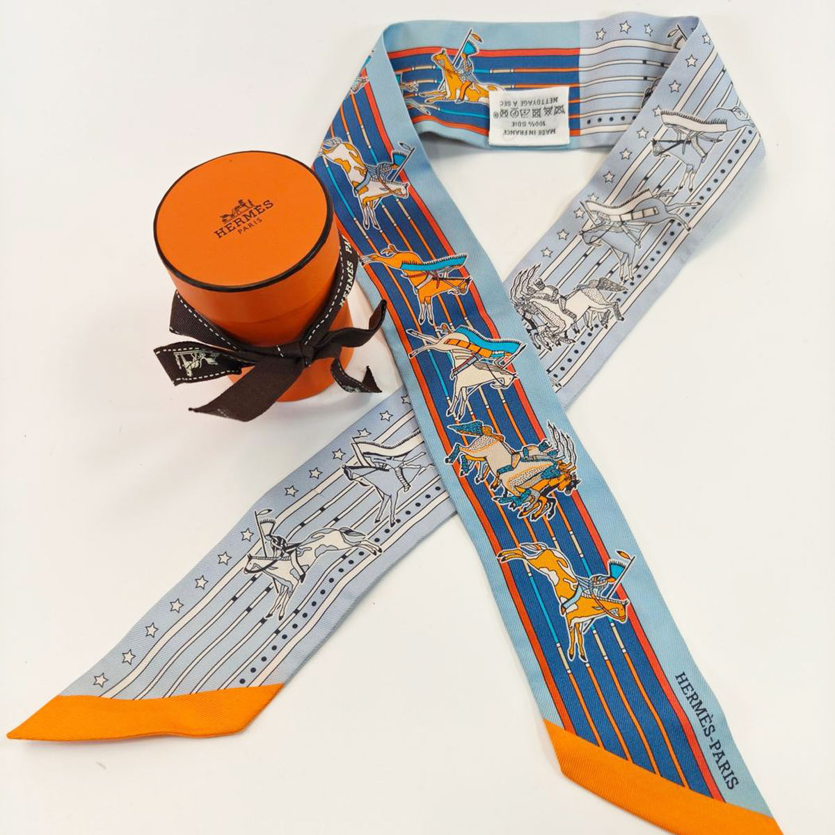 HERMES ᥹ ĥ꡼  ѥˡ²μĹ 륯100% 忧 ֹ桧9815