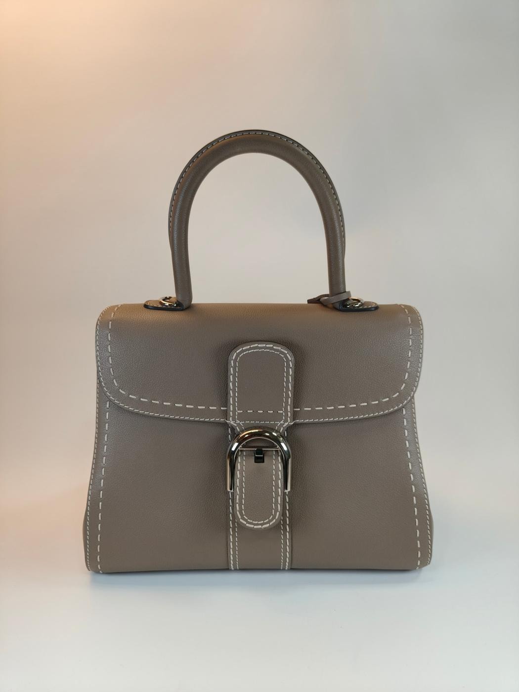 Delvaux �ǥ������ �֥���MM 2Way �ϥ�ɥХå� �������� ���졼 �����ֹ桧10767