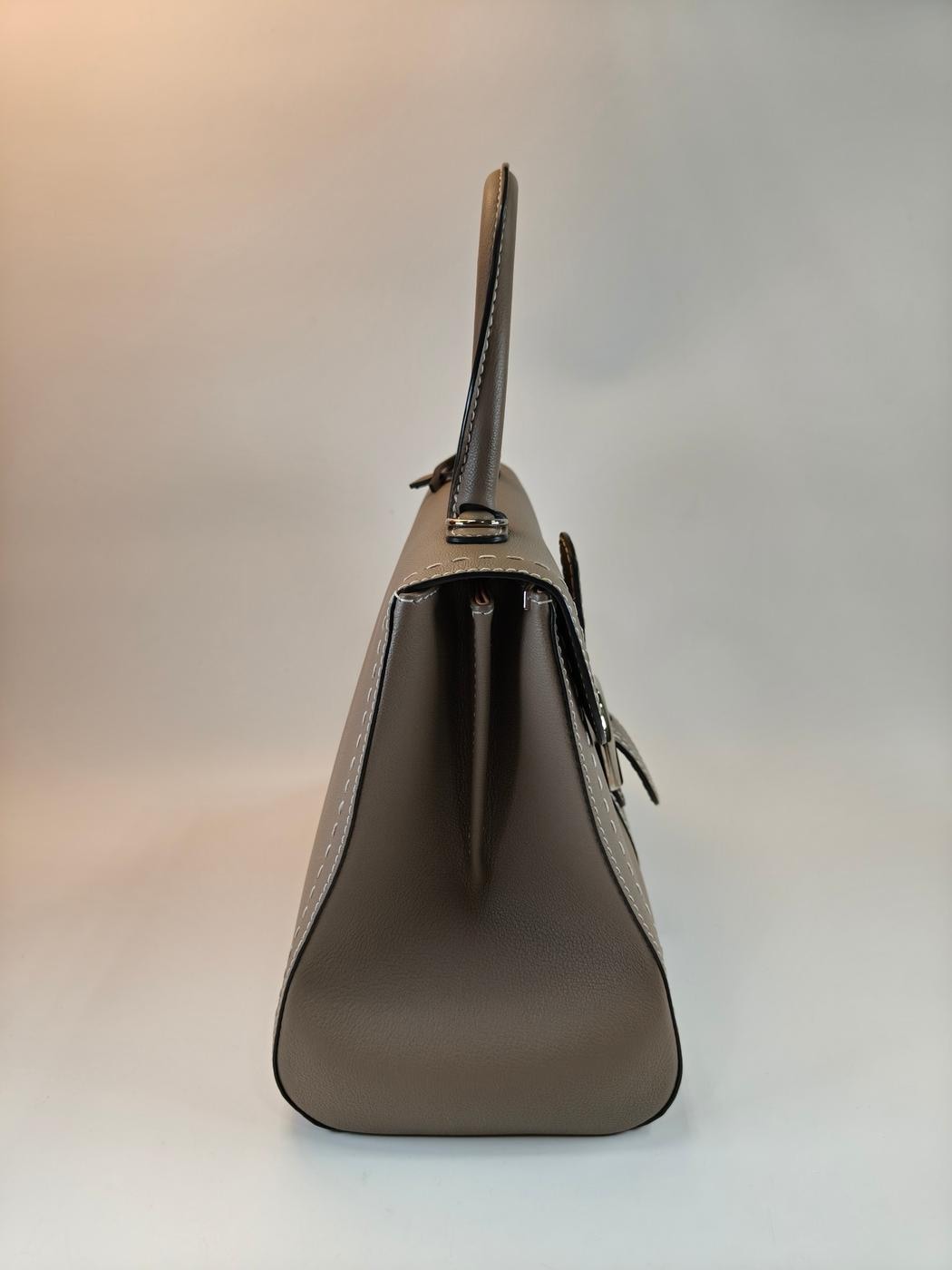 Delvaux �ǥ������ �֥���MM 2Way �ϥ�ɥХå� �������� ���졼 �����ֹ桧10767