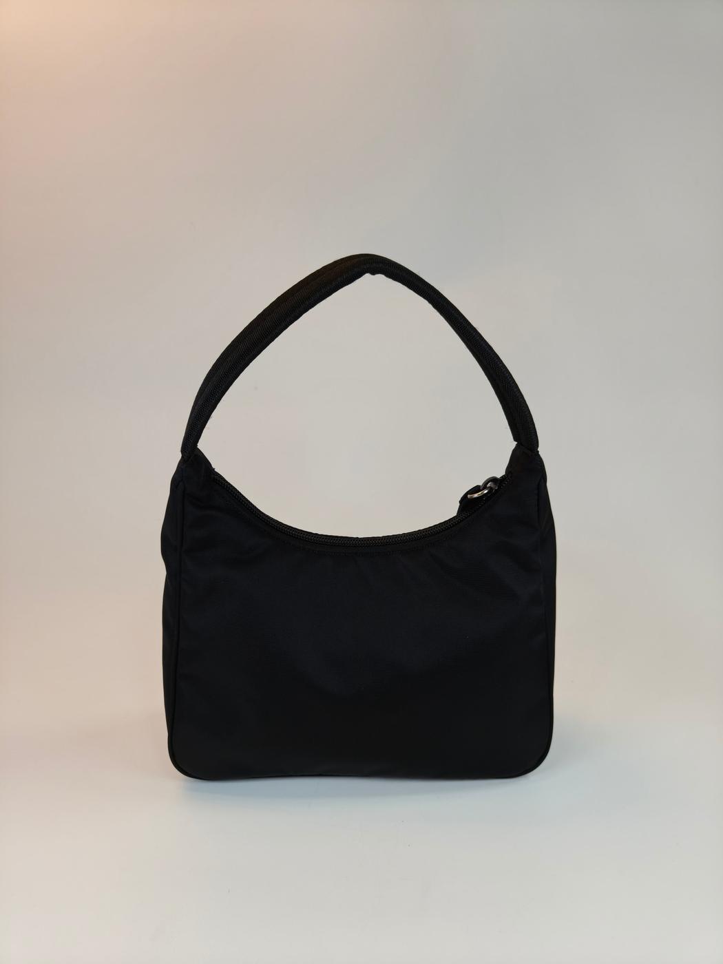 PRADA �ץ�� �ʥ����� �ϥ�ɥХå� �֥�å� �����ֹ桧10768