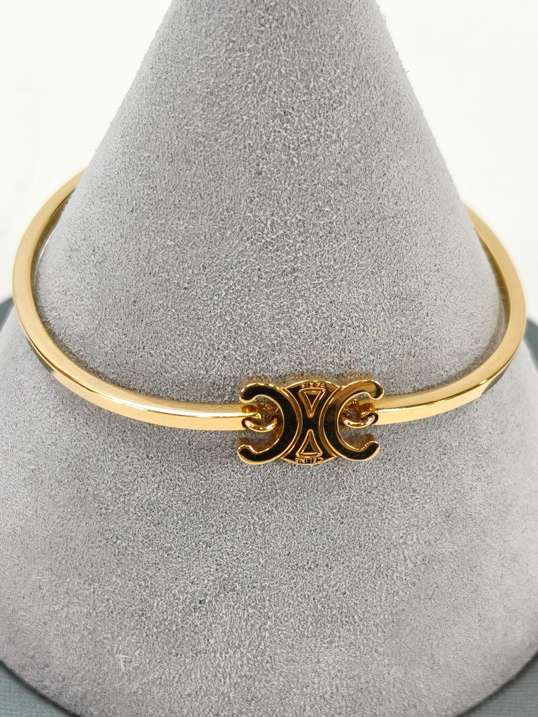 CELINE セリーヌ トリオンフ アーティキュレート ブレスレット 箱付き