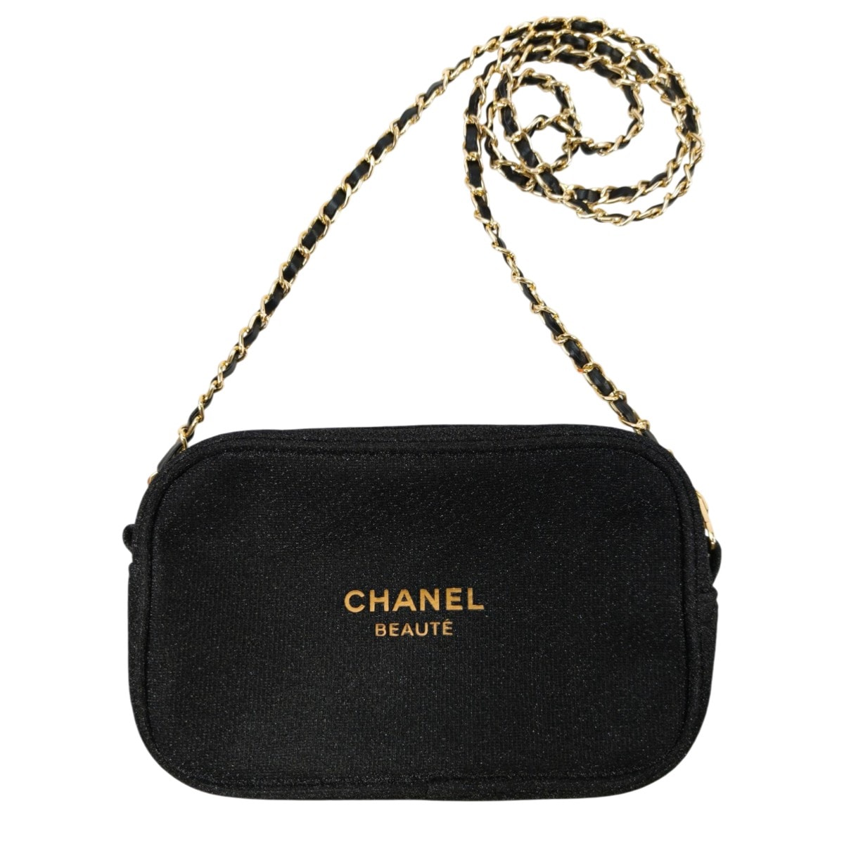 CHANEL シャネル ノベルティ 2Way ショルダーバッグ ポーチ ブラック
