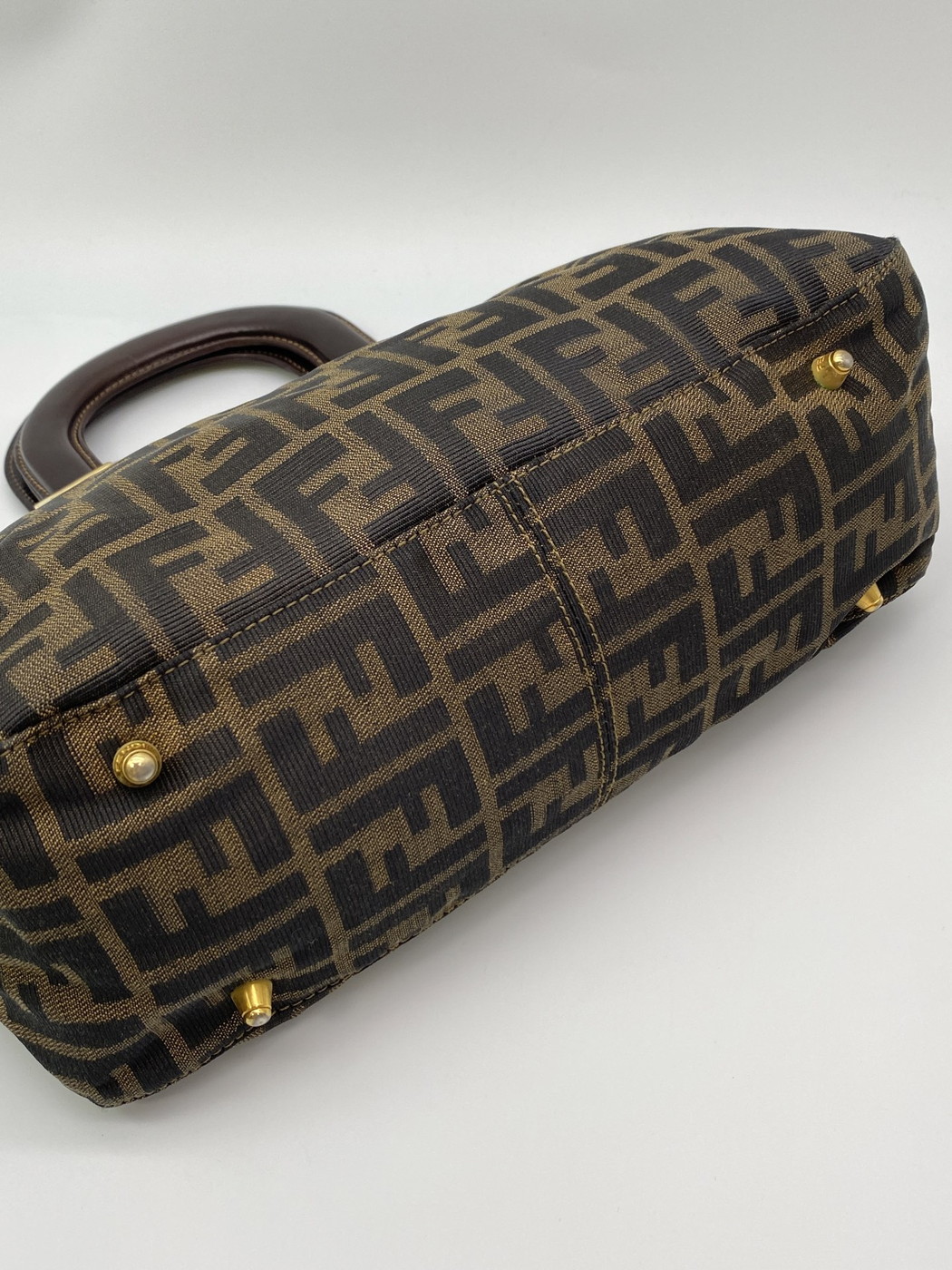 FENDI եǥ å ϥɥХå Х 쥶 ֥饦  ֥饦 ֹ桧8671