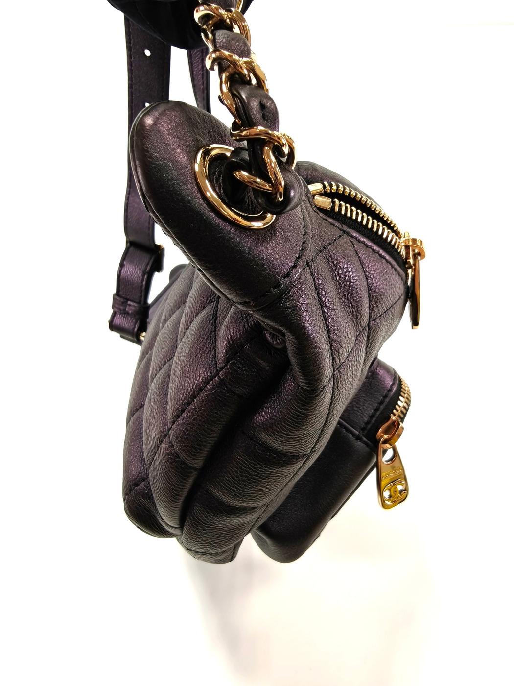 CHANEL ����ͥ� �ޥȥ�å� 3WAY �������ȥݡ��� ���������Хå� AS0556 �᥿��å� �� �����ֹ桧10055