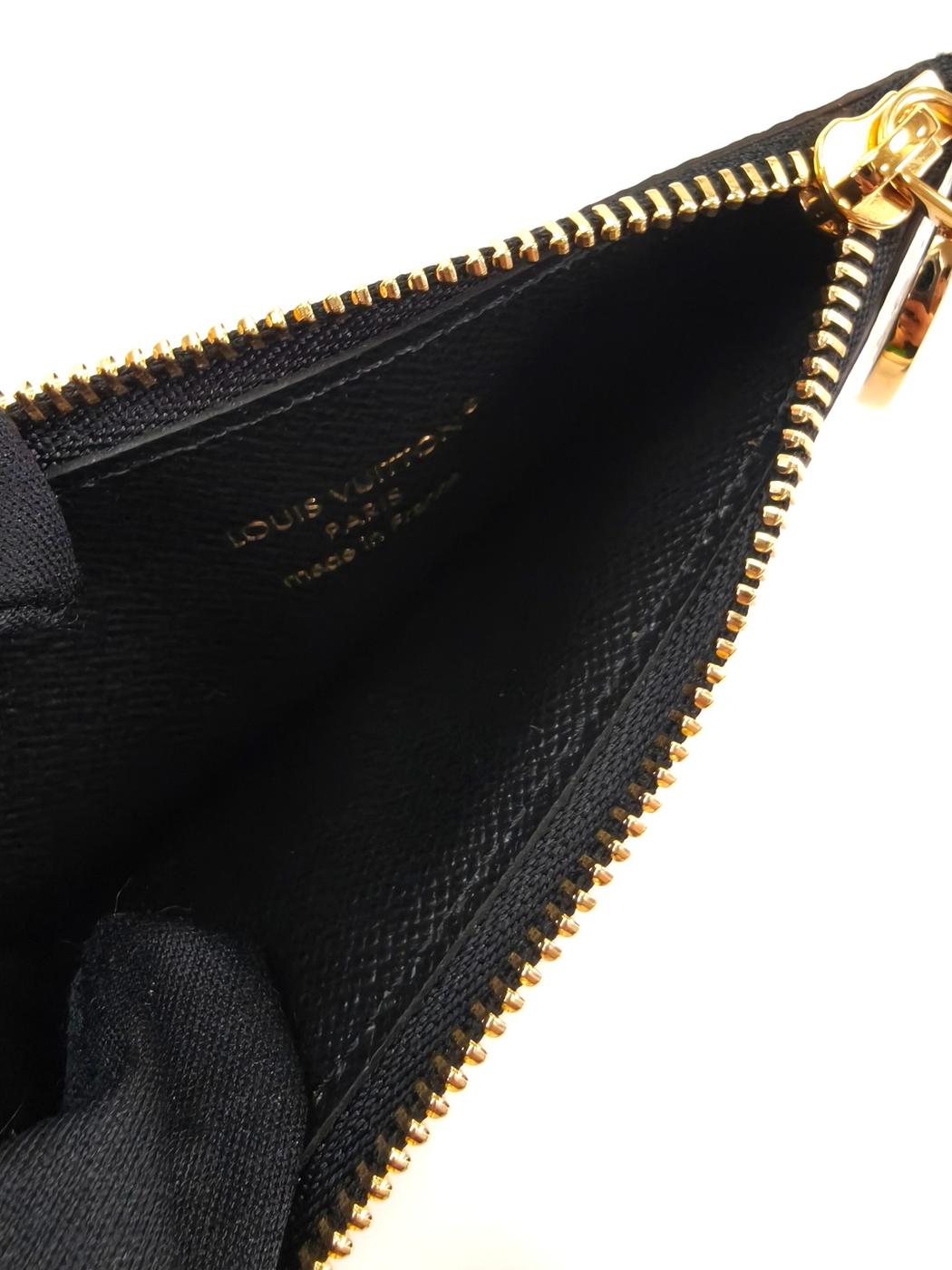 LOUIS VUITTON 륤ȥ 󥱡 ɥ ߥ˺ ݥȥ ߡ M81912 Υ С ֥饦 ֹ桧10163