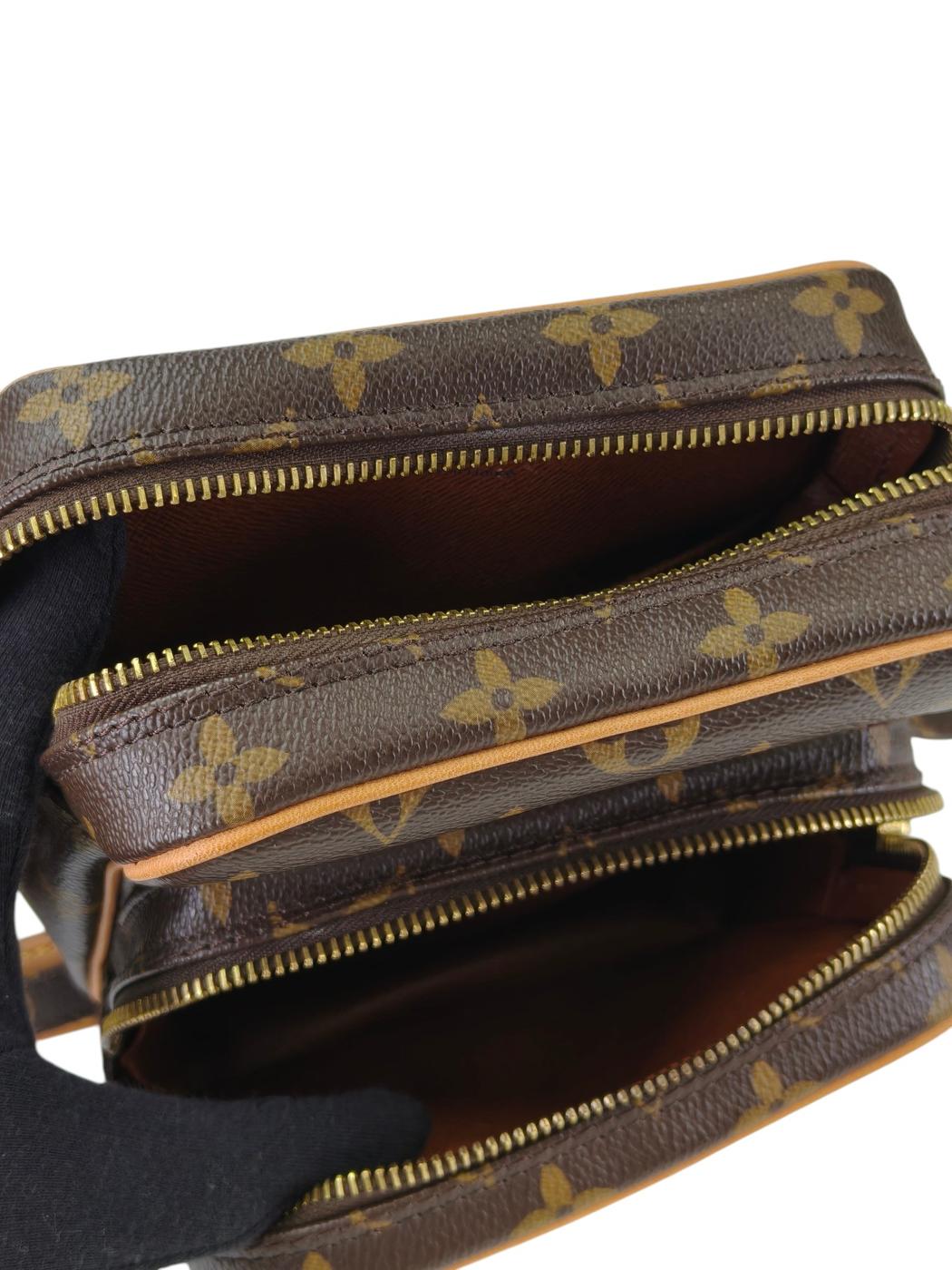 LOUIS VUITTON �륤�����ȥ� ��Υ���� ���ޥ��� ���������Хå� �֥饦�� �����ֹ桧11359