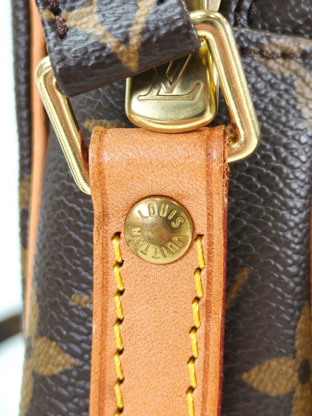 LOUIS VUITTON �륤�����ȥ� ��Υ���� ���ޥ��� ���������Хå� �֥饦�� �����ֹ桧11359