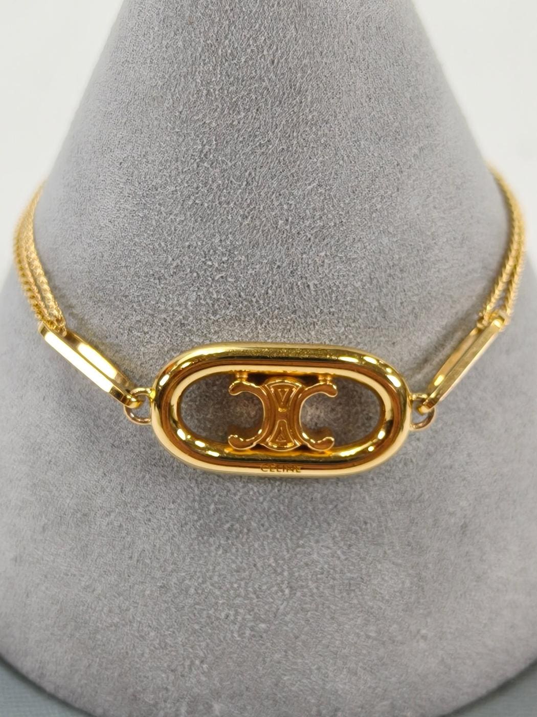 CELINE セリーヌ マイヨン トリオンフ ブレスレット ゴールド 管理番号