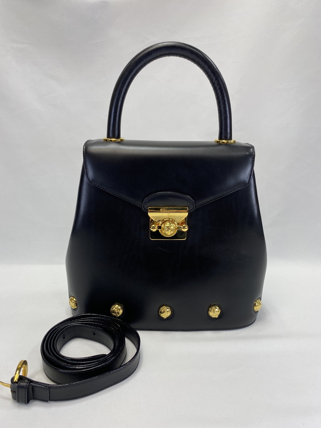 Salvatore Ferragamo ȡե饬 ϥɥХå å ҡ 㡼   ե쥶 ֹ桧9537