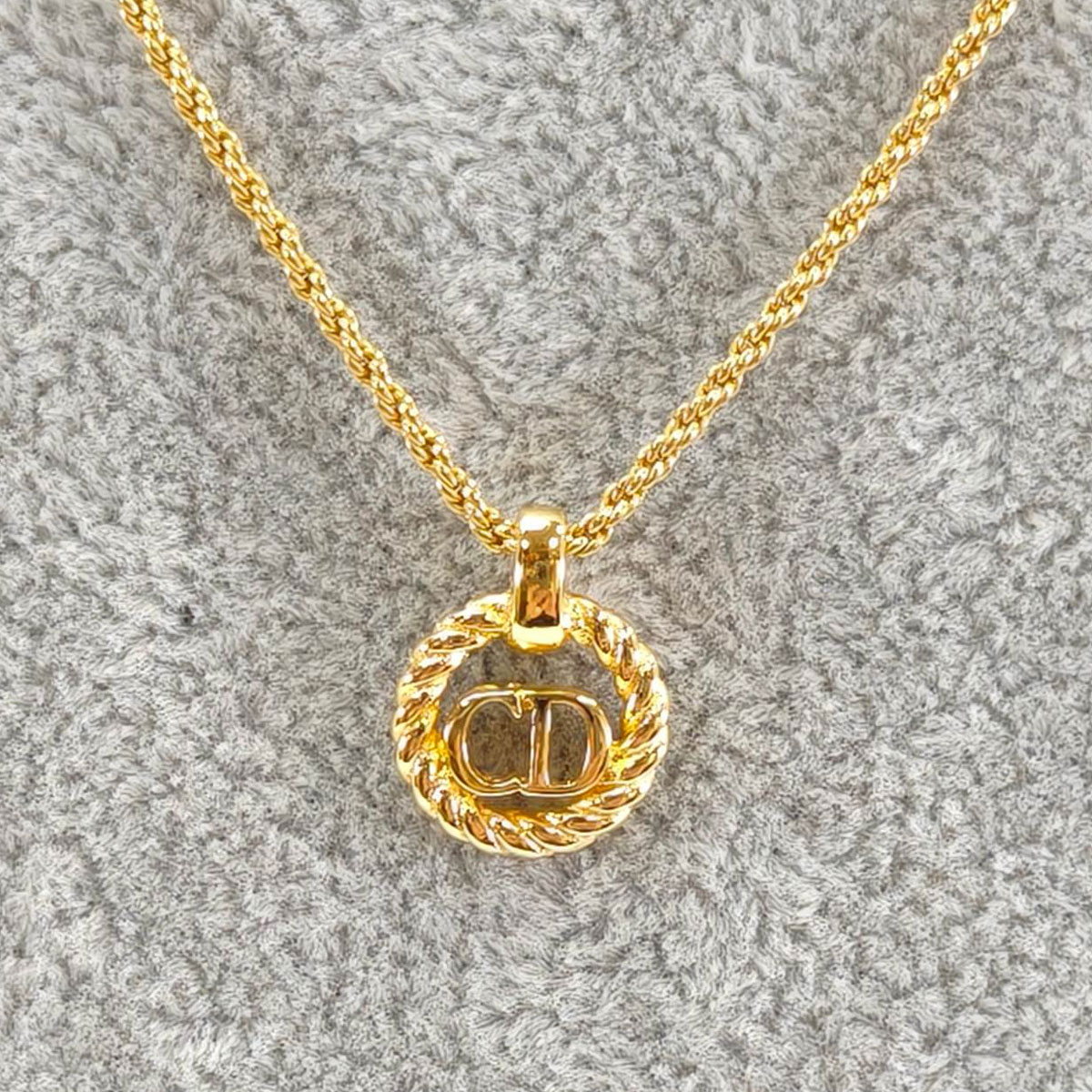 ���ꥹ�����ǥ������� Christian Dior CD ���� ������ơ��� �ͥå��쥹 ������� �����ֹ桧9939