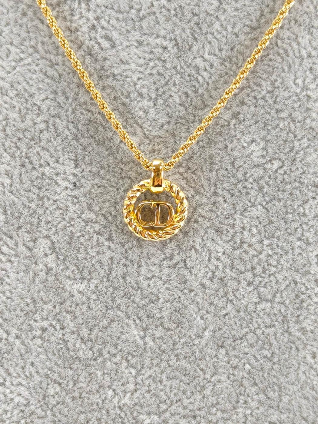 ���ꥹ�����ǥ������� Christian Dior CD ���� ������ơ��� �ͥå��쥹 ������� �����ֹ桧9939