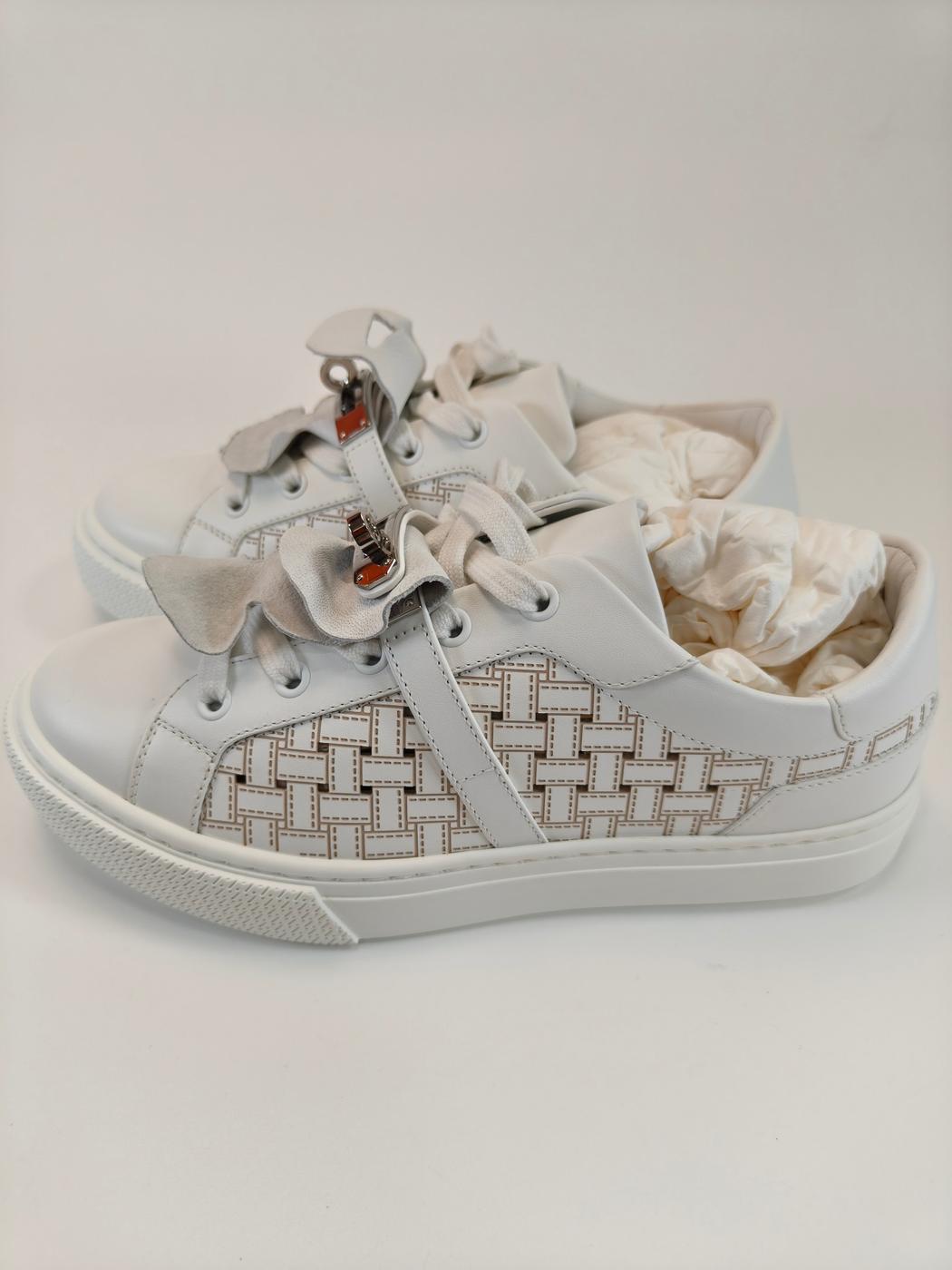 HERMES ����᥹ �ǥ� ���ˡ����� ������37.5 ��24cm �ۥ磻�� ̤���� �����ֹ桧10380