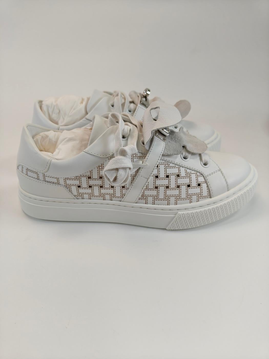 HERMES ����᥹ �ǥ� ���ˡ����� ������37.5 ��24cm �ۥ磻�� ̤���� �����ֹ桧10380