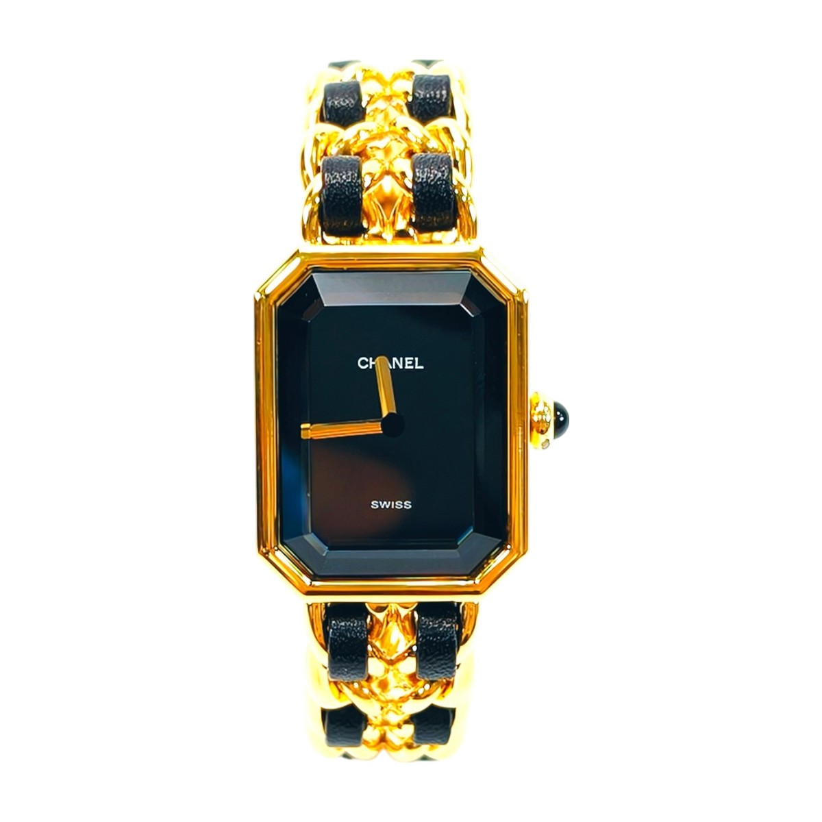 ★新品未使用★シャネルプルミエールゴールドsサイズ シャネル プルミエールロック ゴールド×ブラック/ Sサイズ