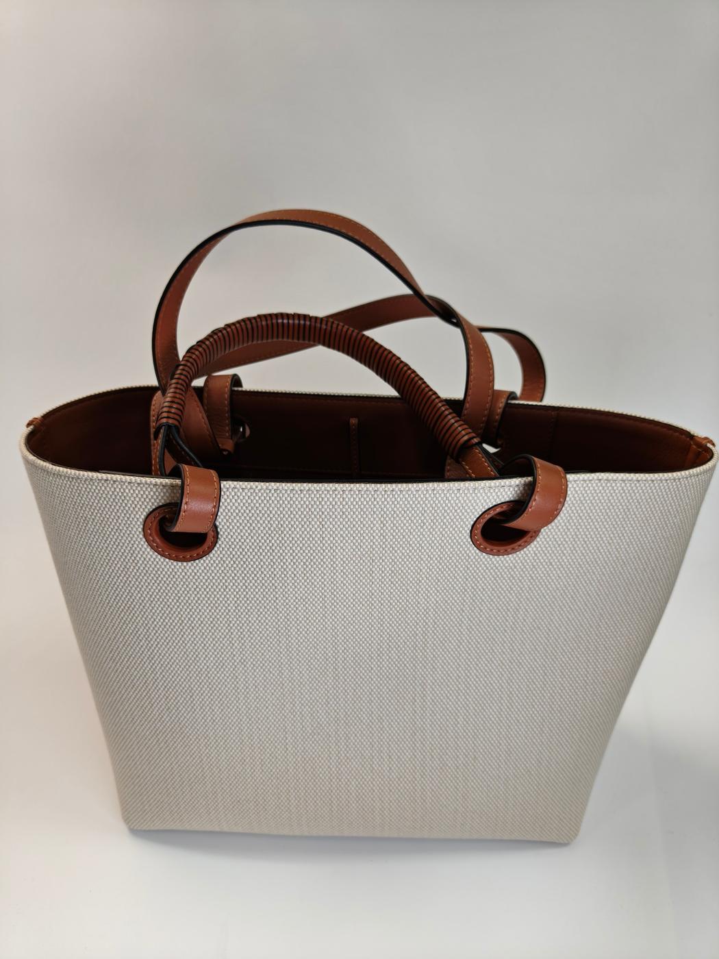 LOEWE ������ ���ʥ���� 2Way ���ݤ� �ȡ��ȥХå� ������� �ۥ磻�� �����ֹ桧10780