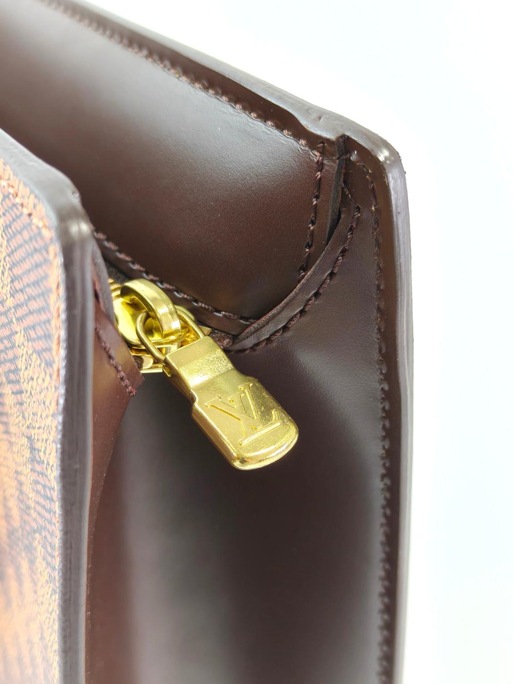Louis Vuitton �륤�����ȥ� ���ߥ� �����˥�PM �ȡ��ȥХå� �֥饦�� �����ֹ桧11277