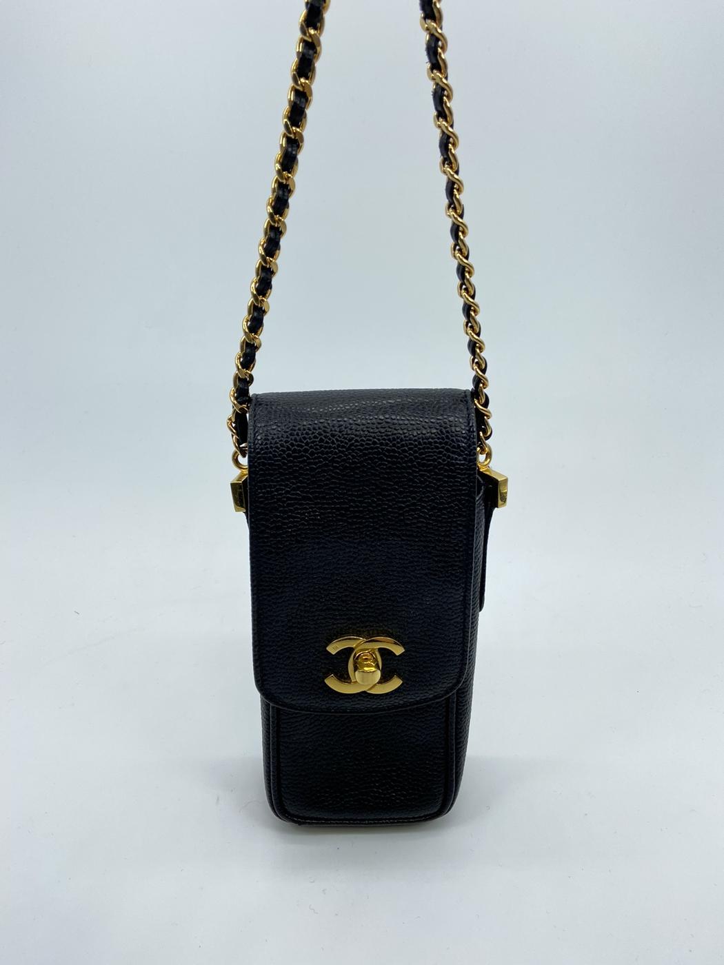 CHANEL シャネル ヴィンテージ チェーン ポシェット ショルダーバッグ 