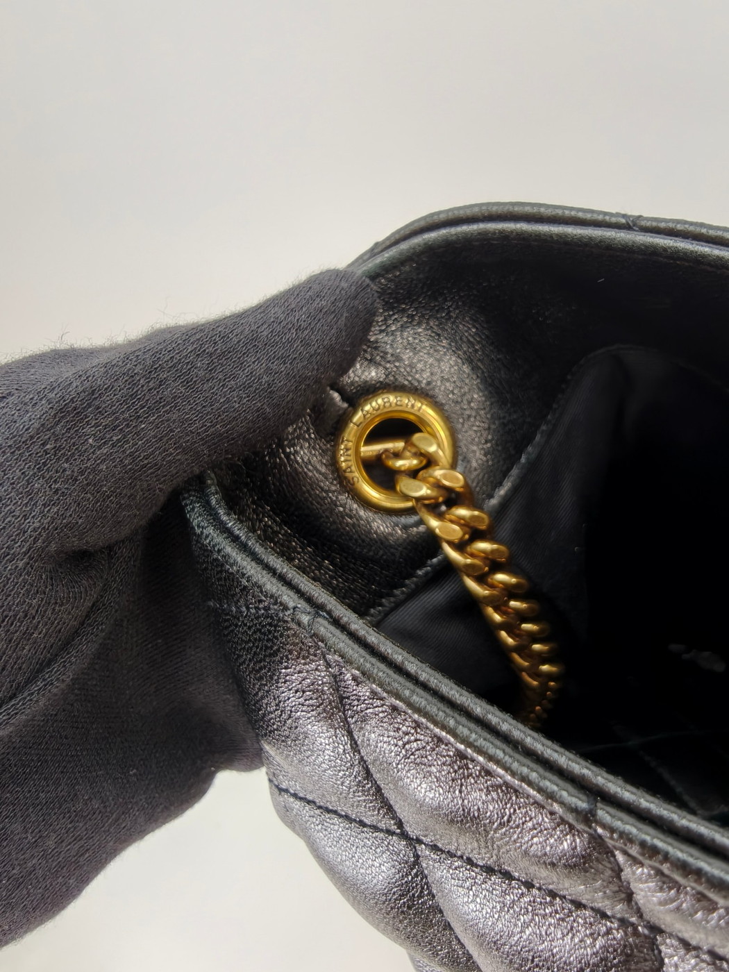 ѥ SAINT LAURENT PARIS ȡȥХå  ޥ ֥å ॹ  ֹ桧10022