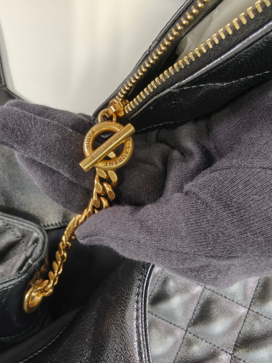 ѥ SAINT LAURENT PARIS ȡȥХå  ޥ ֥å ॹ  ֹ桧10022