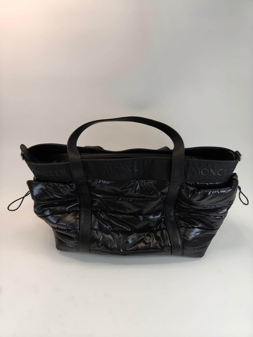 MONCLER ��󥯥졼�� MOMMY BAG �ޥ������Хå� �ȡ��ȥХå� �֥�å� �����ֹ桧10786