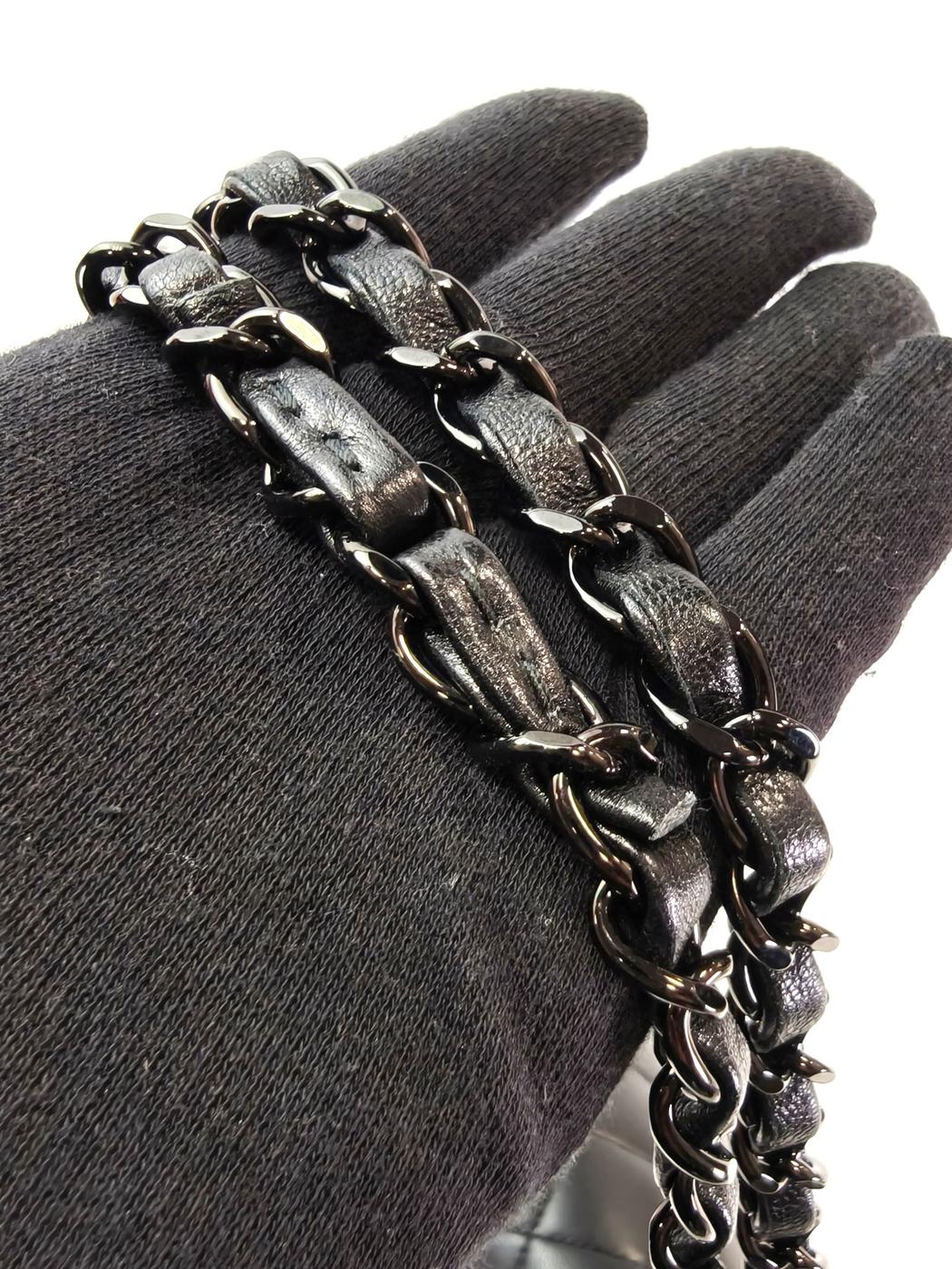 CHANEL ����ͥ� �ޥȥ�å�25 W�ե�å� �������󥷥������Хå� ��ॹ���� �� �����ֹ桧10889