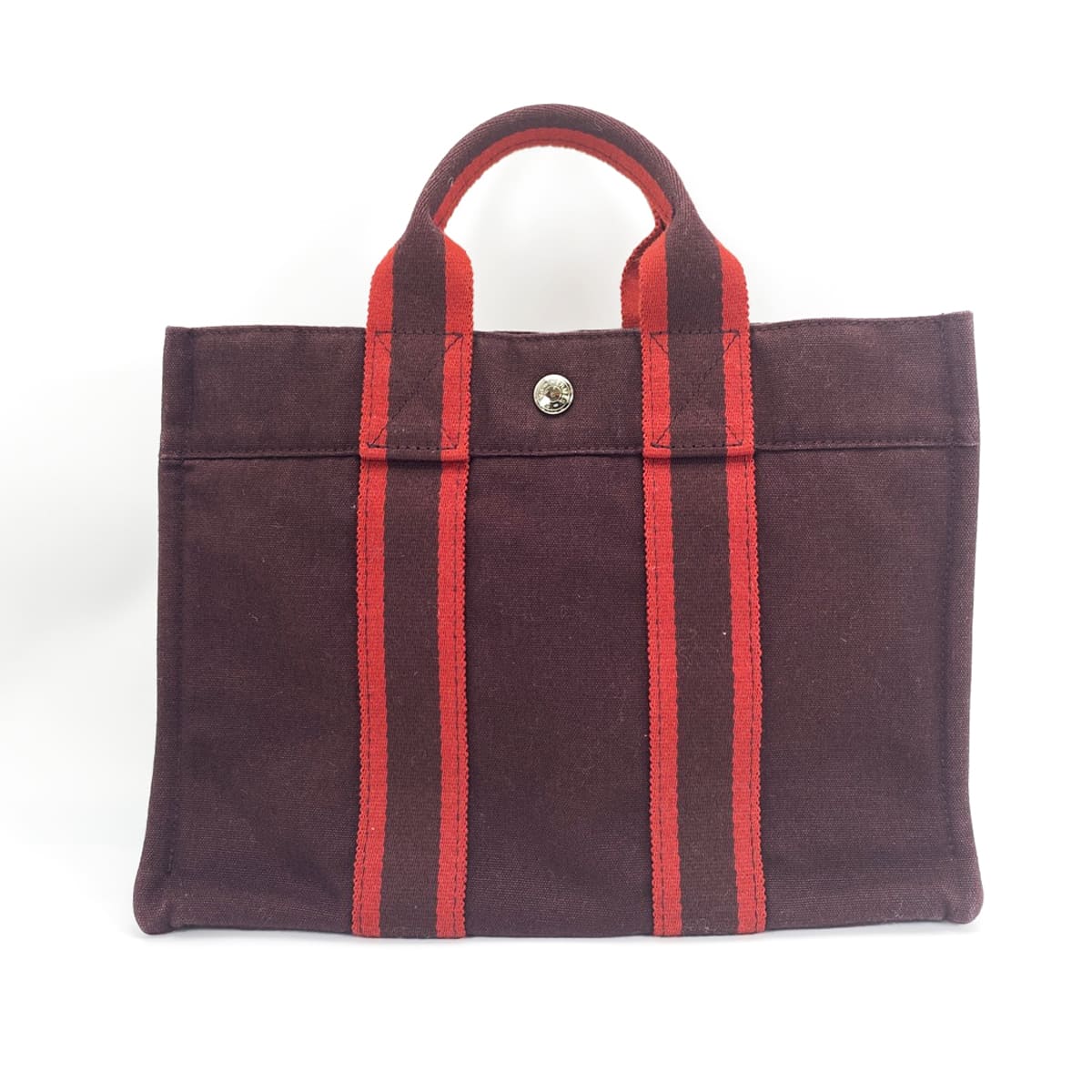 HERMES エルメス フールトゥトートPM トートバッグ キャンバス