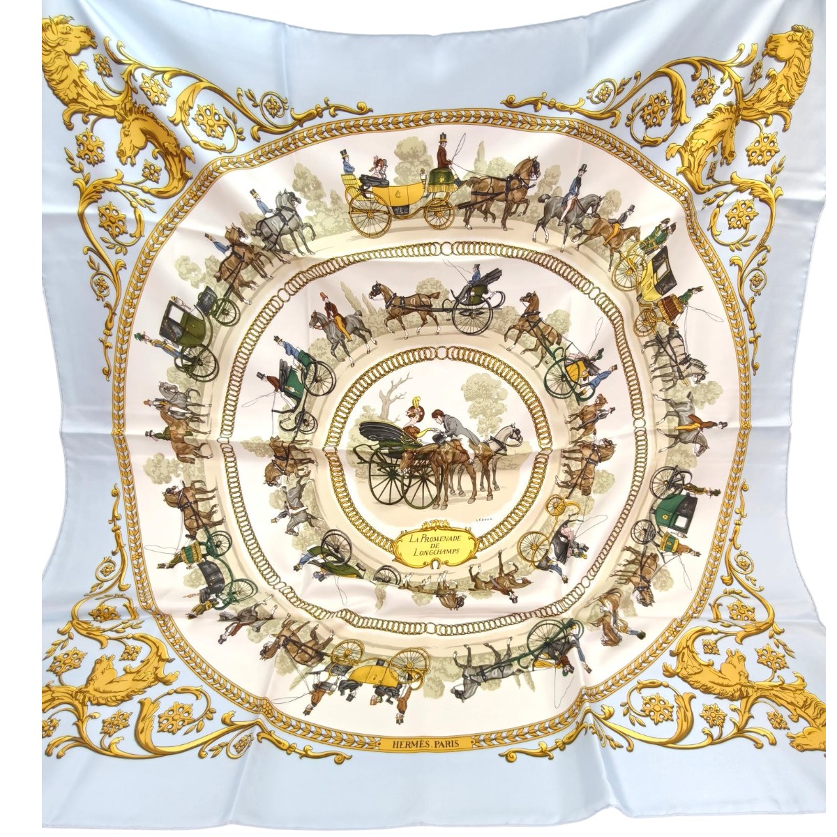 ᥹ HERMES 90 륯  󥷥ؤλƻ 忧 ֹ桧10275