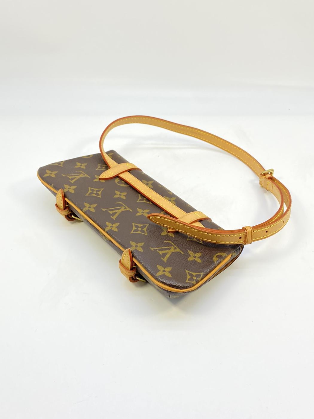 LOUIS VUITTON �륤 �����ȥ� ��Υ���� �ݥ����å� �ޥ�� �ܥǥ��Хå� �������ȥХå� �������ȥݡ��� M51159 �����ֹ桧7602