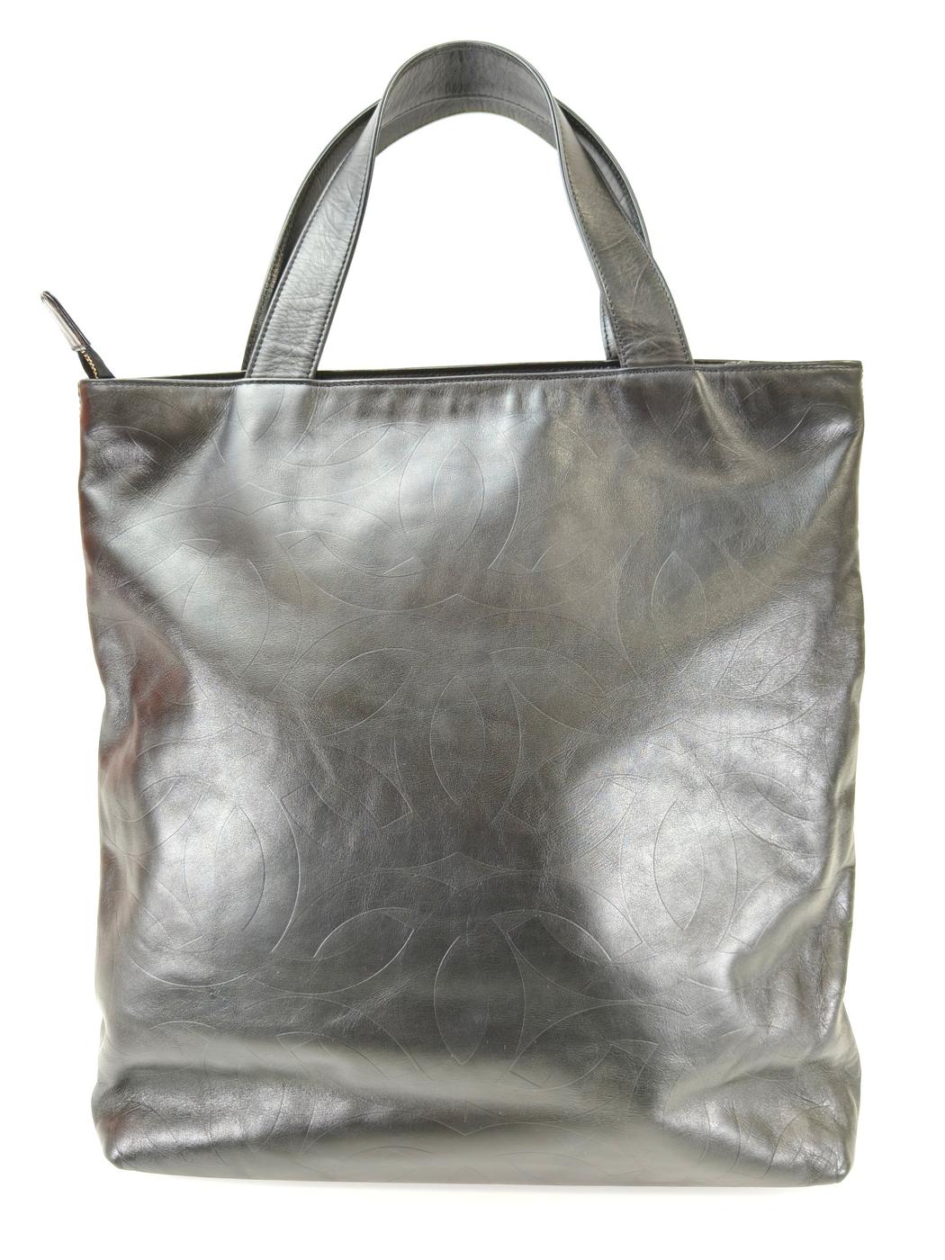 CHANEL ����ͥ� �����ޡ��� ���� ������ �ȡ��ȥХå� �֥�å� �����ֹ桧10583