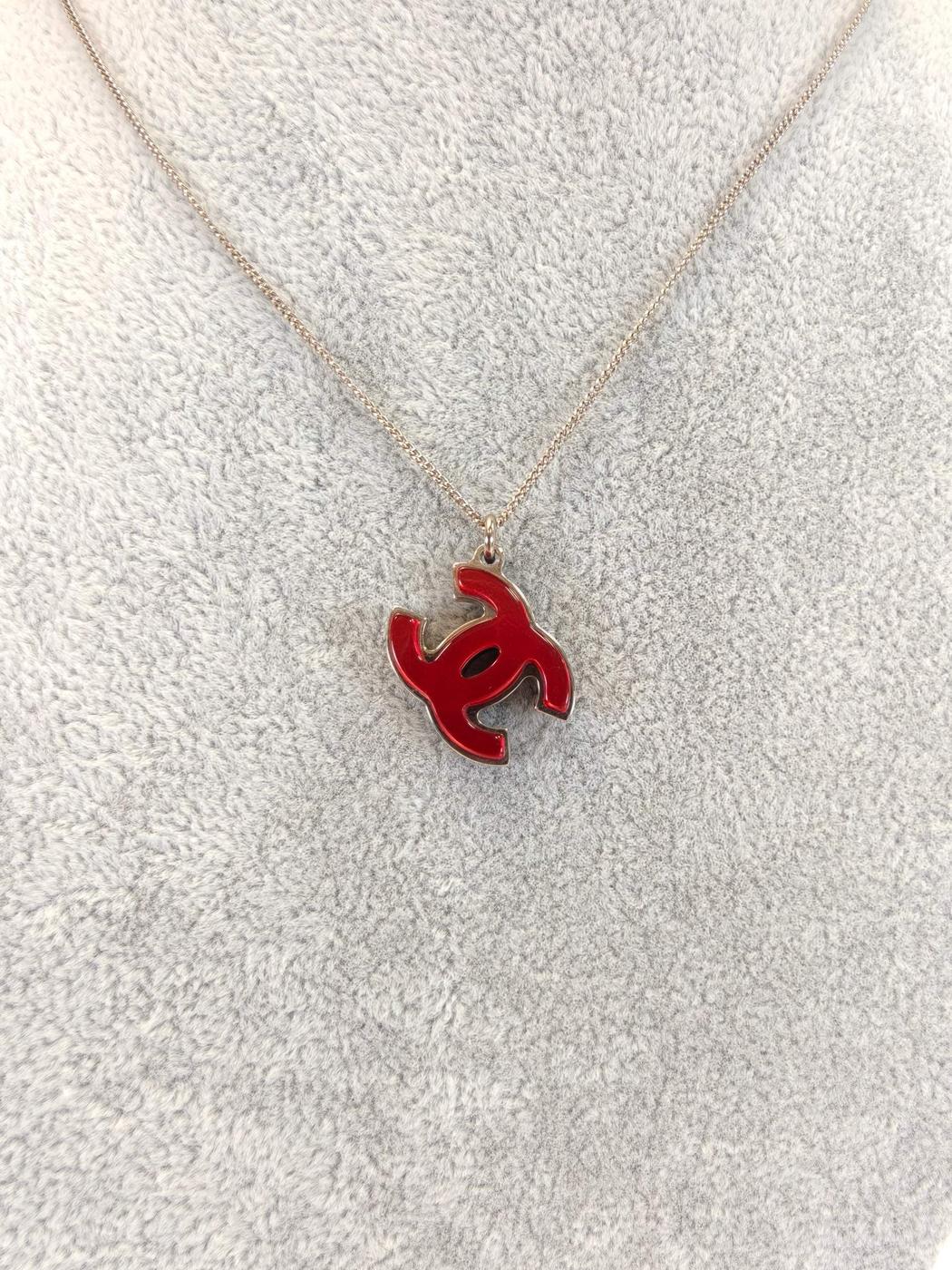 CHANEL ����ͥ� �����ޡ��� ��С����֥� �ͥå��쥹 �֥�å����� �����ֹ桧10484