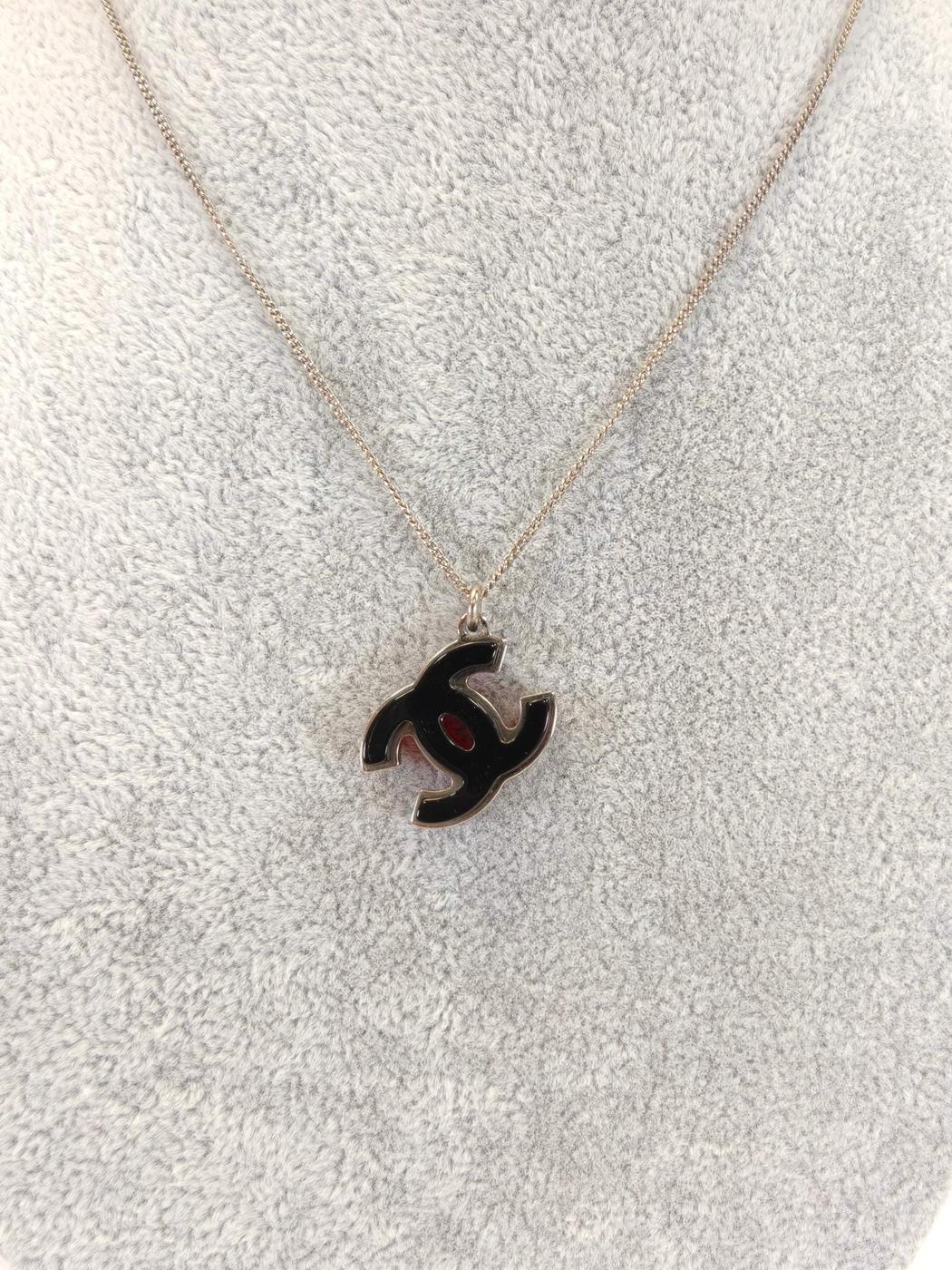 CHANEL ����ͥ� �����ޡ��� ��С����֥� �ͥå��쥹 �֥�å����� �����ֹ桧10484