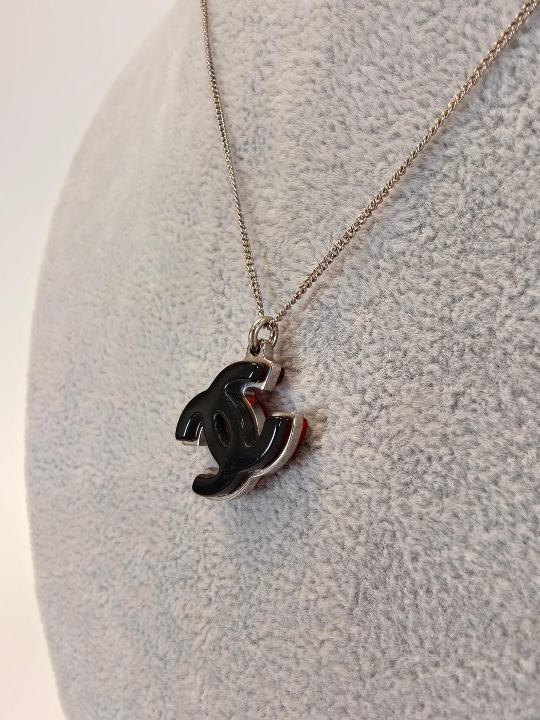 CHANEL ����ͥ� �����ޡ��� ��С����֥� �ͥå��쥹 �֥�å����� �����ֹ桧10484