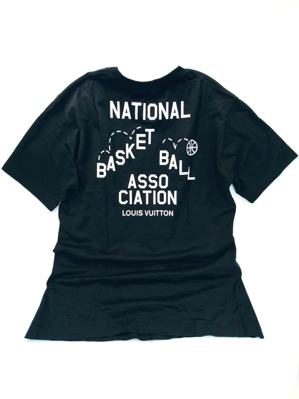 LOUIS VUITTON �륤�����ȥ� NBA����� T����� RM212M NPG HLY10W �֥�å� XXL������ �����ֹ桧9756