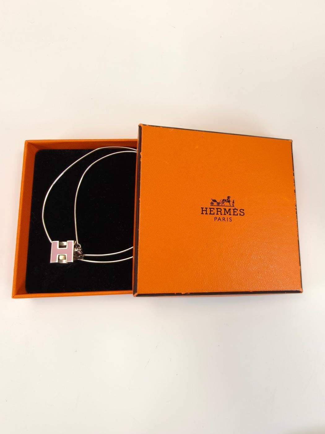 HERMES ����᥹ ��������ɥ��å��� H���塼�� �ͥå��쥹 ���硼���� ����С��ߥԥ� �����ֹ桧10485