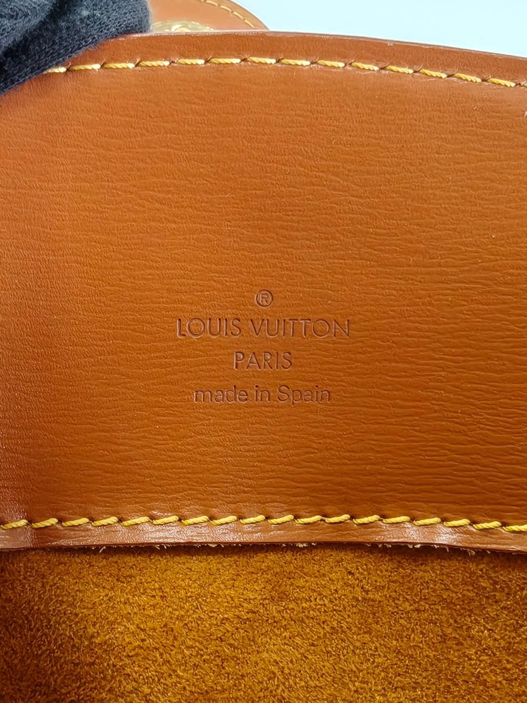 LOUIS VUITTON �륤�����ȥ� ���� �����ˡ� ���������Хå� �֥饦�� �����ֹ桧11002
