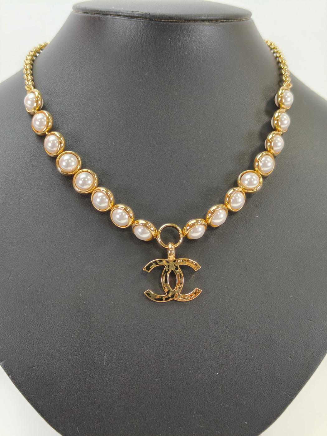 CHANEL ����ͥ� �����ޡ��� �ѡ��� �ͥå��쥹 ������� �����ֹ桧10591