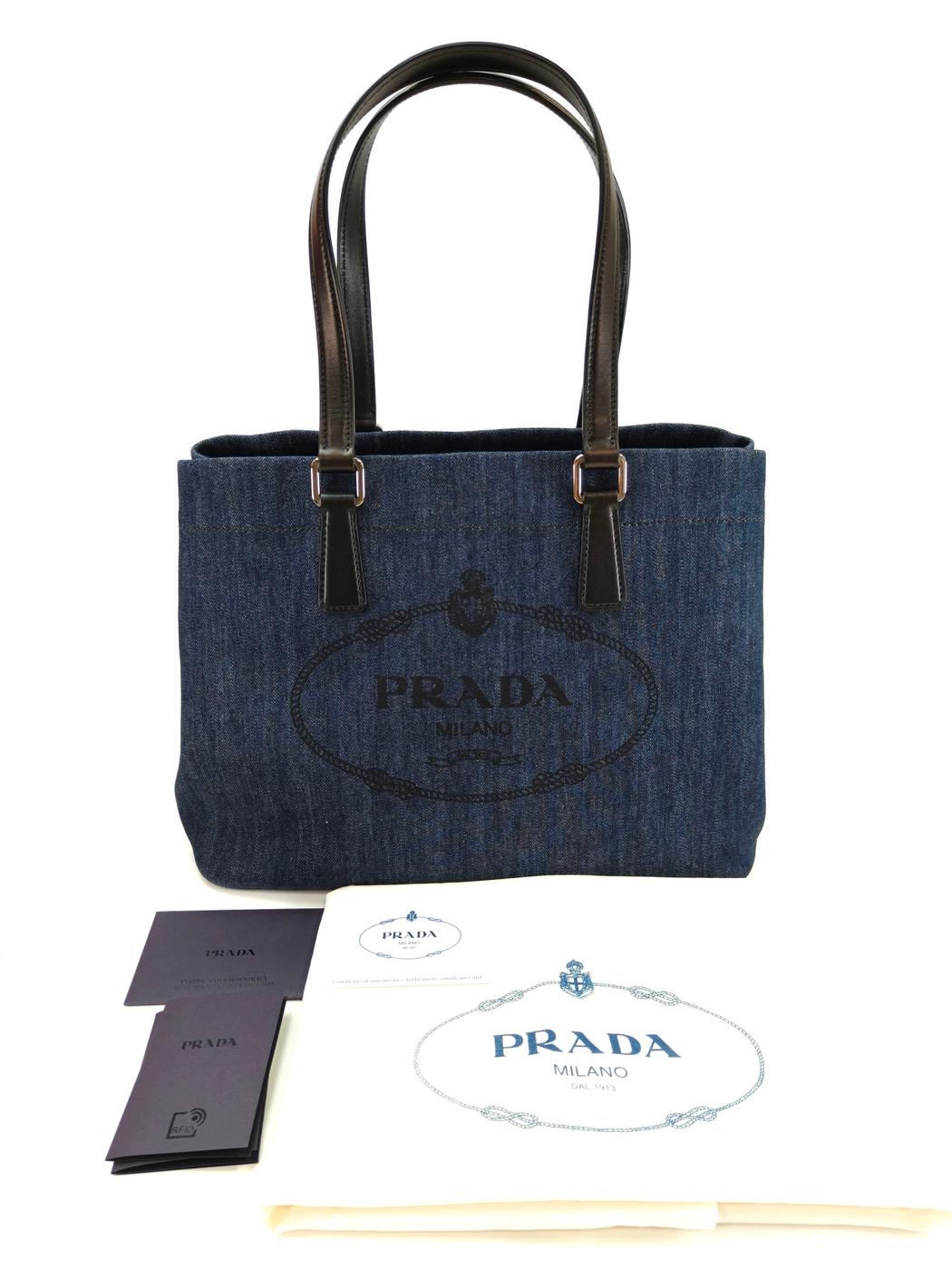 ץ PRADA ǥ˥  ȡȥХå ꡼ץ ֥롼ߥͥ ֹ桧10269