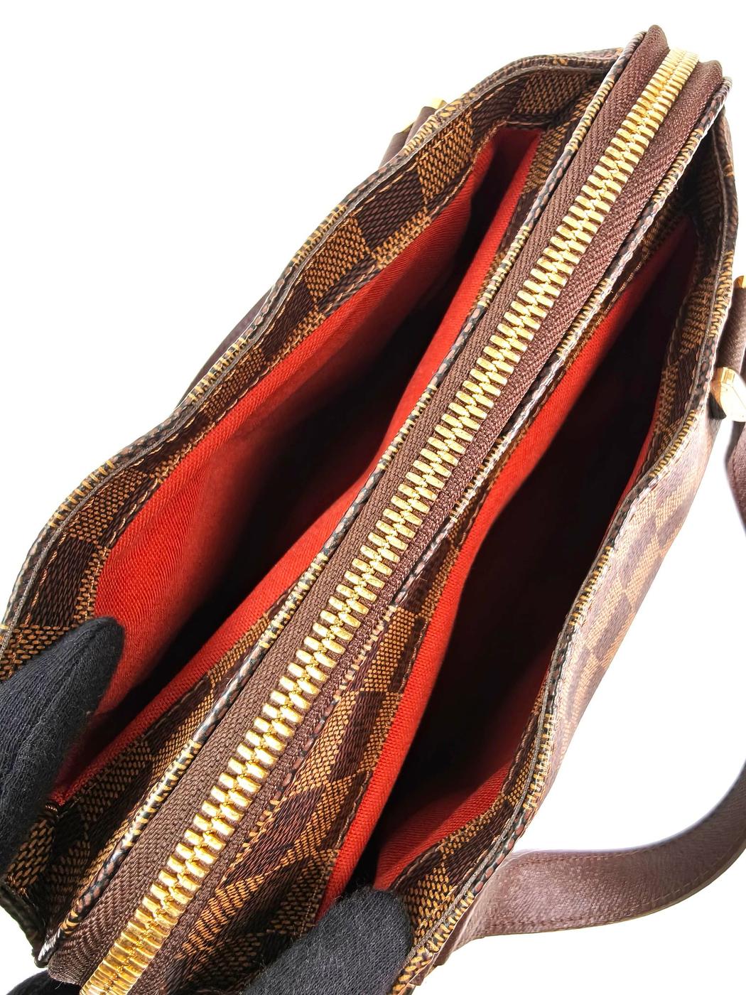 Louis Vuitton �륤�����ȥ� ���ߥ� �٥��PM �ϥ�ɥХå� �֥饦�� �����ֹ桧11298