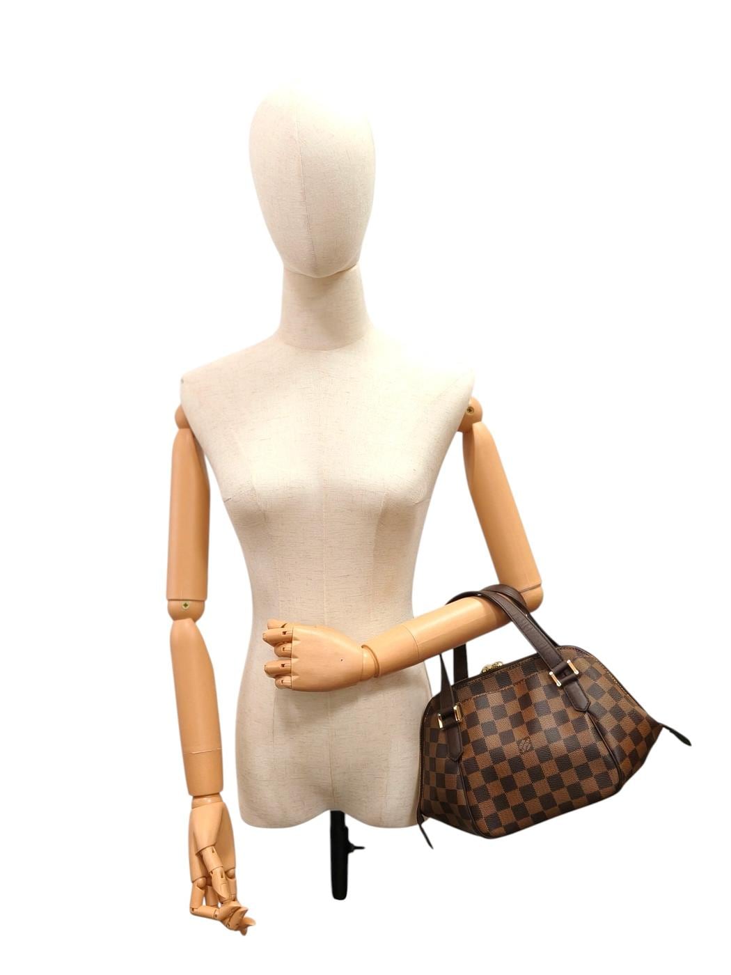 Louis Vuitton �륤�����ȥ� ���ߥ� �٥��PM �ϥ�ɥХå� �֥饦�� �����ֹ桧11298