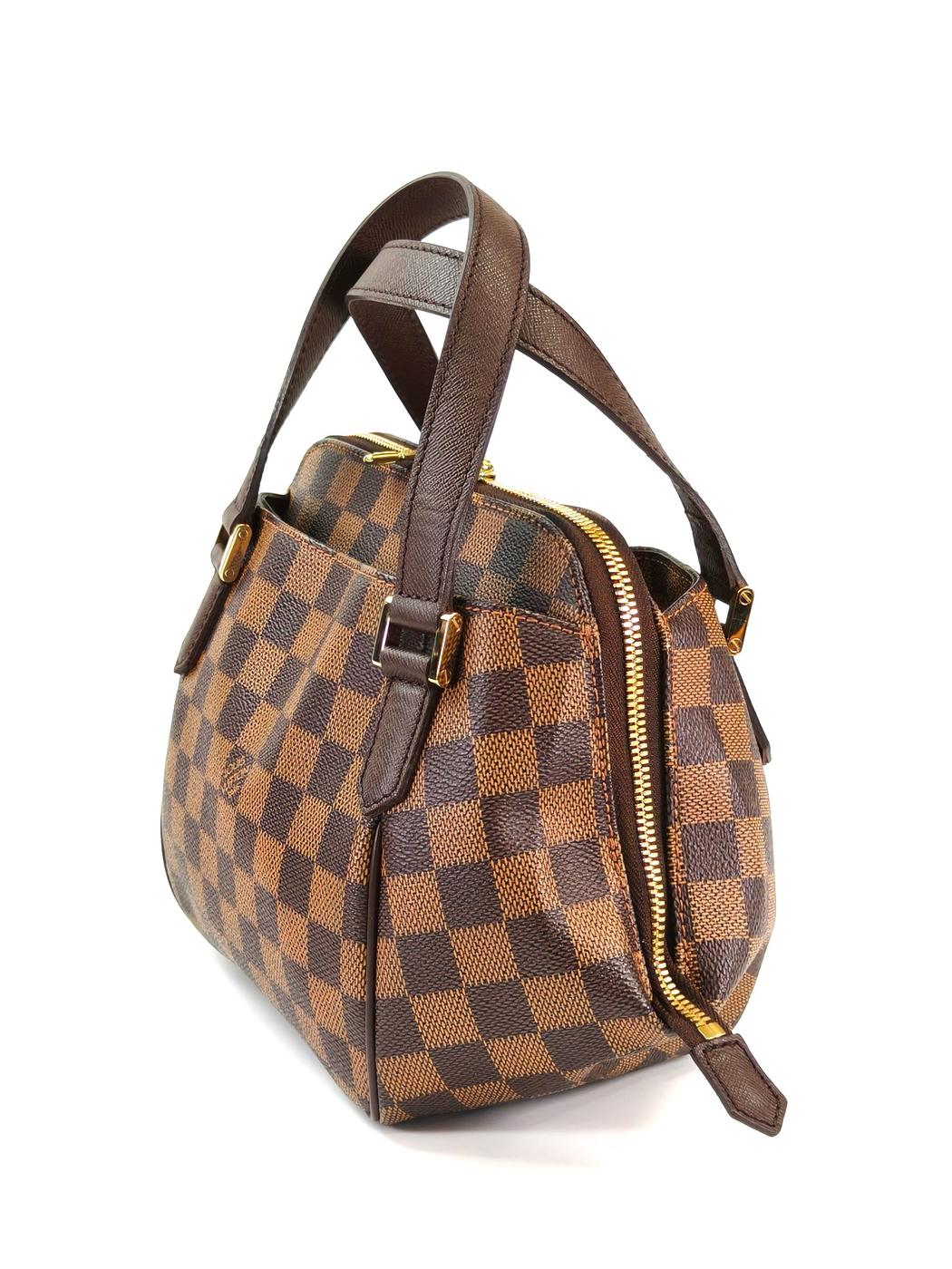 Louis Vuitton �륤�����ȥ� ���ߥ� �٥��PM �ϥ�ɥХå� �֥饦�� �����ֹ桧11298