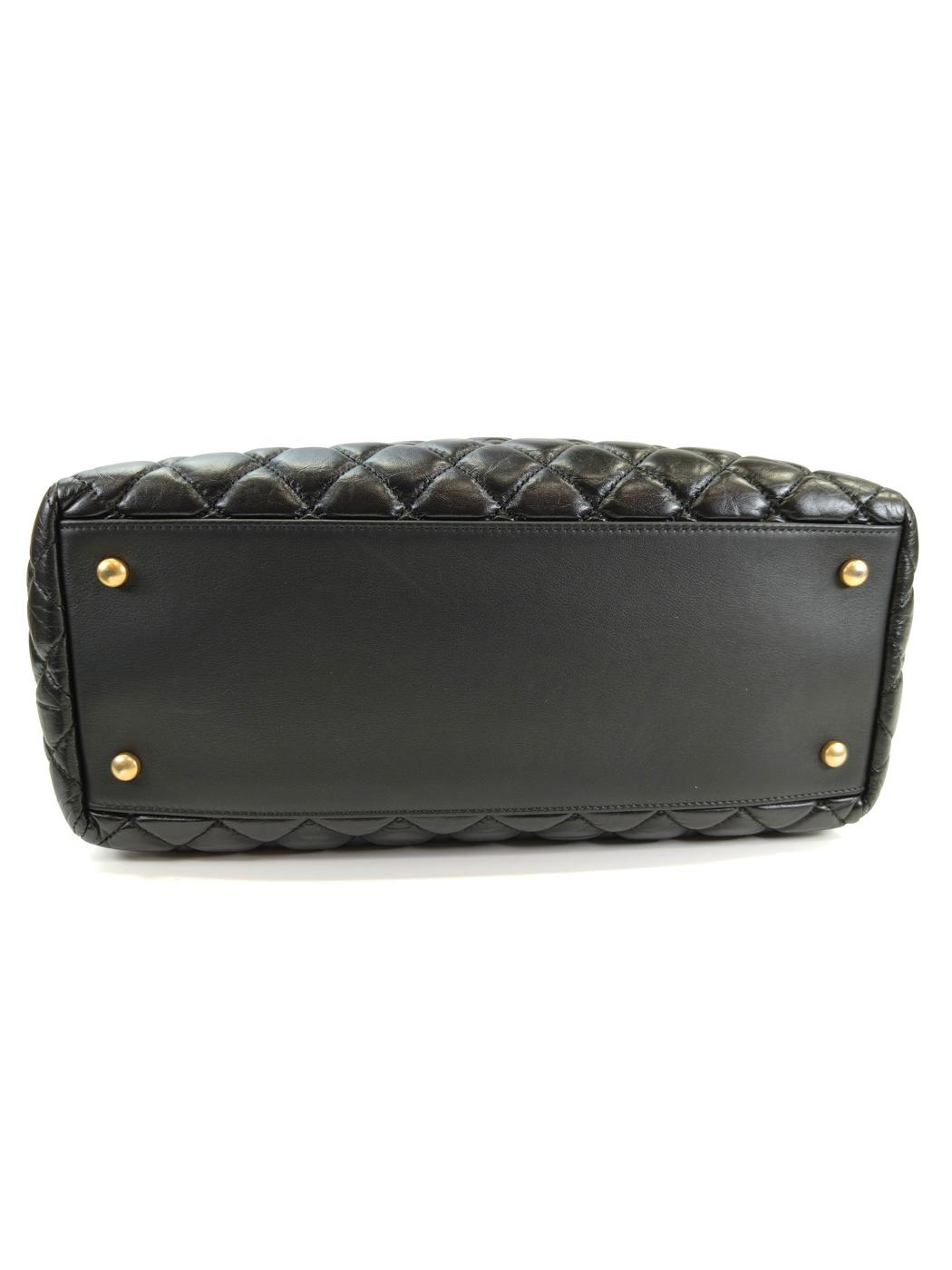 CHANEL ����ͥ� �ޥȥ�å� 2WAY �ȡ��ȥХå� �������󥷥����� �֥�å� �����ֹ桧10907