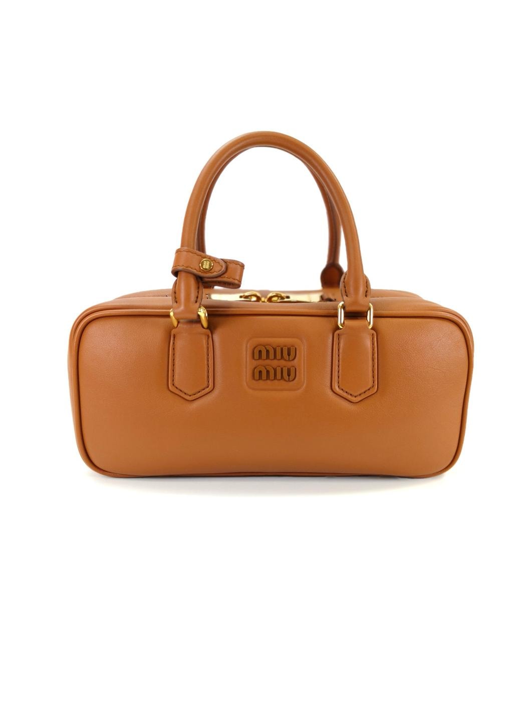 MIU MIU �ߥ奦�ߥ奦 ���륫�ǥ� �쥶�� �ϥ�ɥХå� �顼�� ���˥�å� �����ֹ桧10706