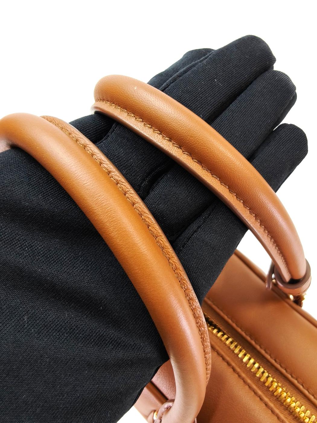 MIU MIU �ߥ奦�ߥ奦 ���륫�ǥ� �쥶�� �ϥ�ɥХå� �顼�� ���˥�å� �����ֹ桧10706