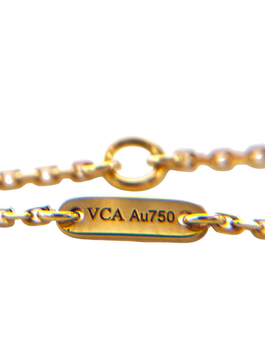 Van Cleef �� Arpels ������ ���꡼�ա������ڥ� ����ϥ�֥� �ڥ����� �ͥå��쥹 ������ɡߥۥ磻�� �����ֹ桧11395