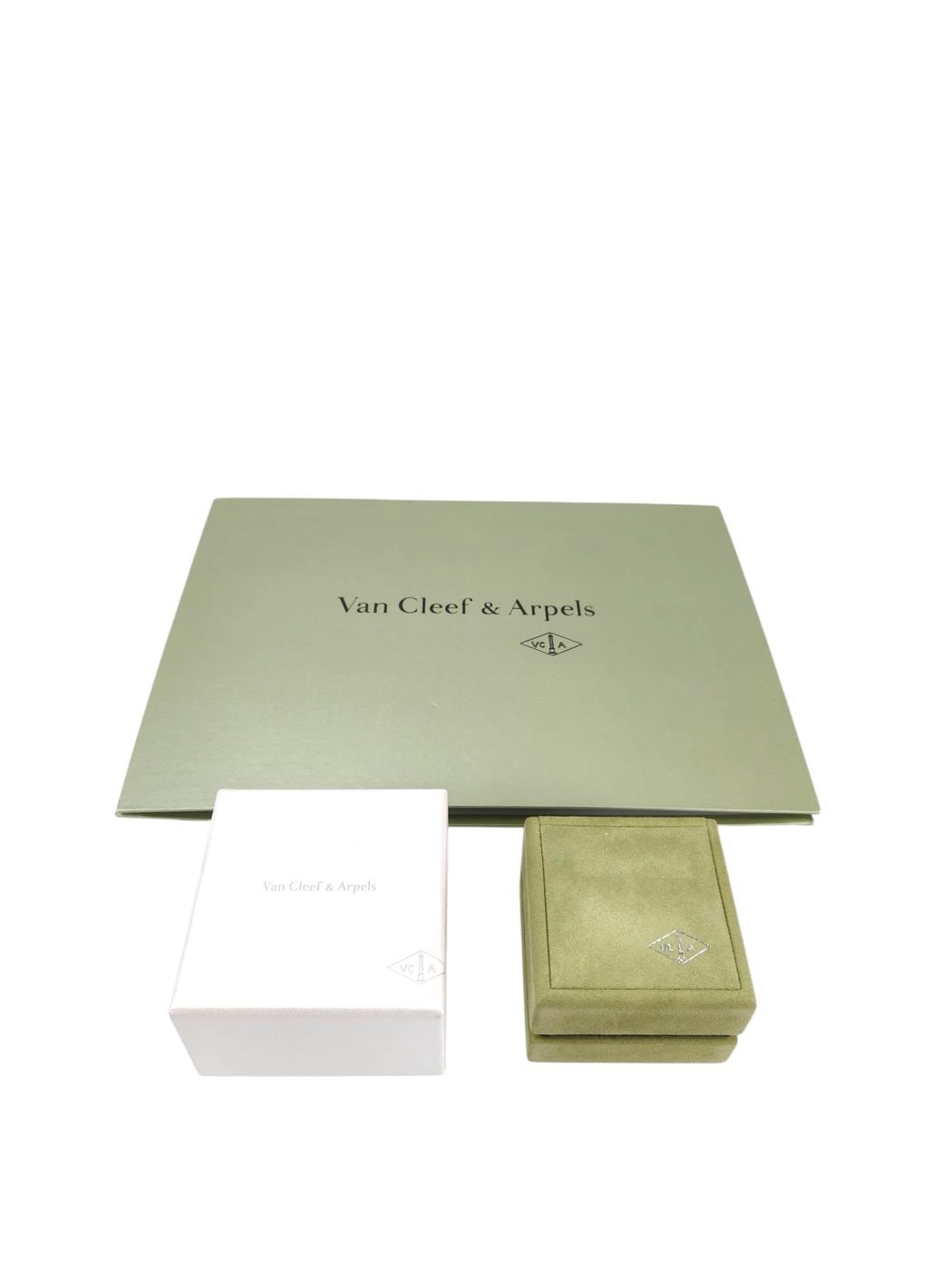 Van Cleef �� Arpels ������ ���꡼�ա������ڥ� ����ϥ�֥� �ڥ����� �ͥå��쥹 ������ɡߥۥ磻�� �����ֹ桧11395