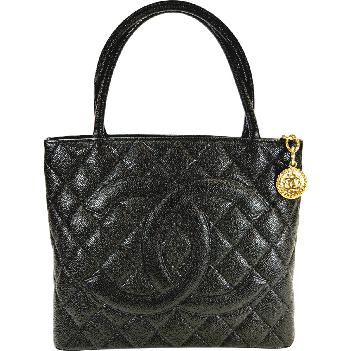 CHANEL ����ͥ� �ޥȥ�å� ����ӥ������� ����ȡ��� �ȡ��ȥХå� �֥�å� �����ֹ桧10909