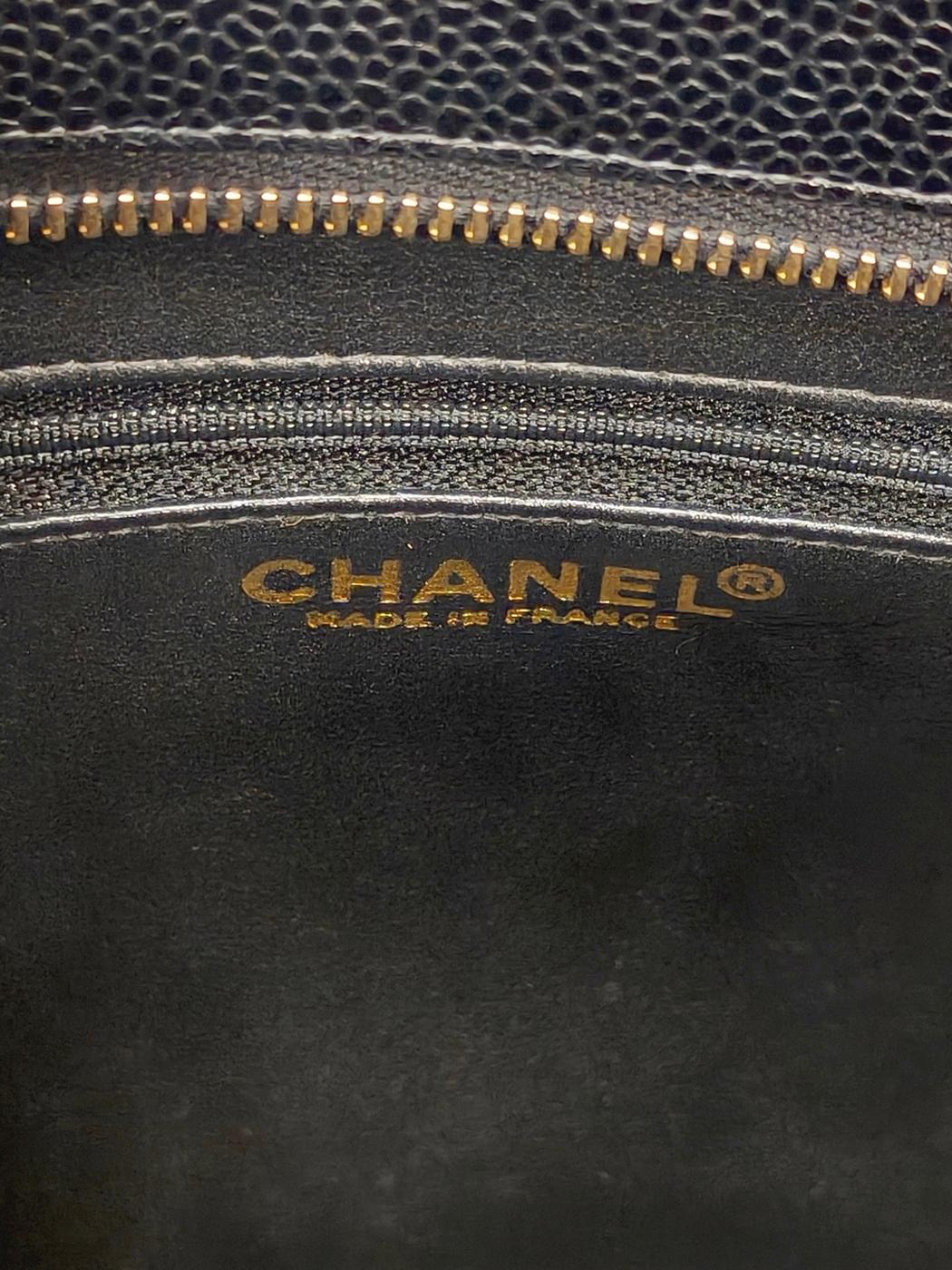 CHANEL ����ͥ� �ޥȥ�å� ����ӥ������� ����ȡ��� �ȡ��ȥХå� �֥�å� �����ֹ桧10909