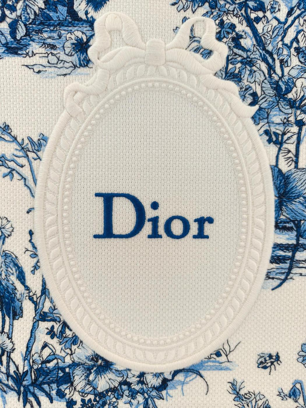 Dior �ǥ������� �֥å��ȡ��ȥߥǥ����� �ȥ�� �ɥ� ���奤 �ե������ �����ǥ� ����֥������꡼ ���ȥ�å��դ� �ȡ��ȥХå� �֥롼 �����ֹ桧11398