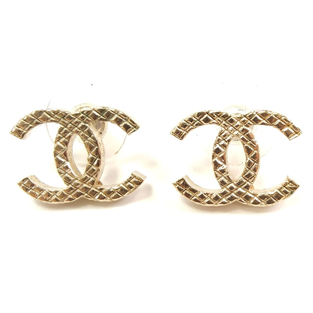 CHANEL シャネル ココマーク ピアス ゴールド 管理番号：10602